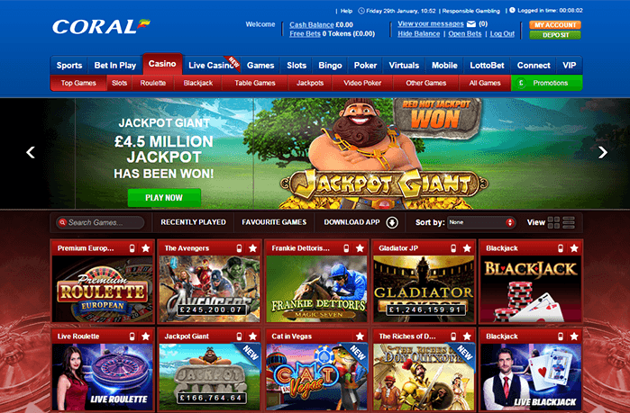 highest rtp games on coral casino