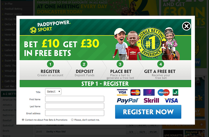 paddy power mobile casino sign up offer